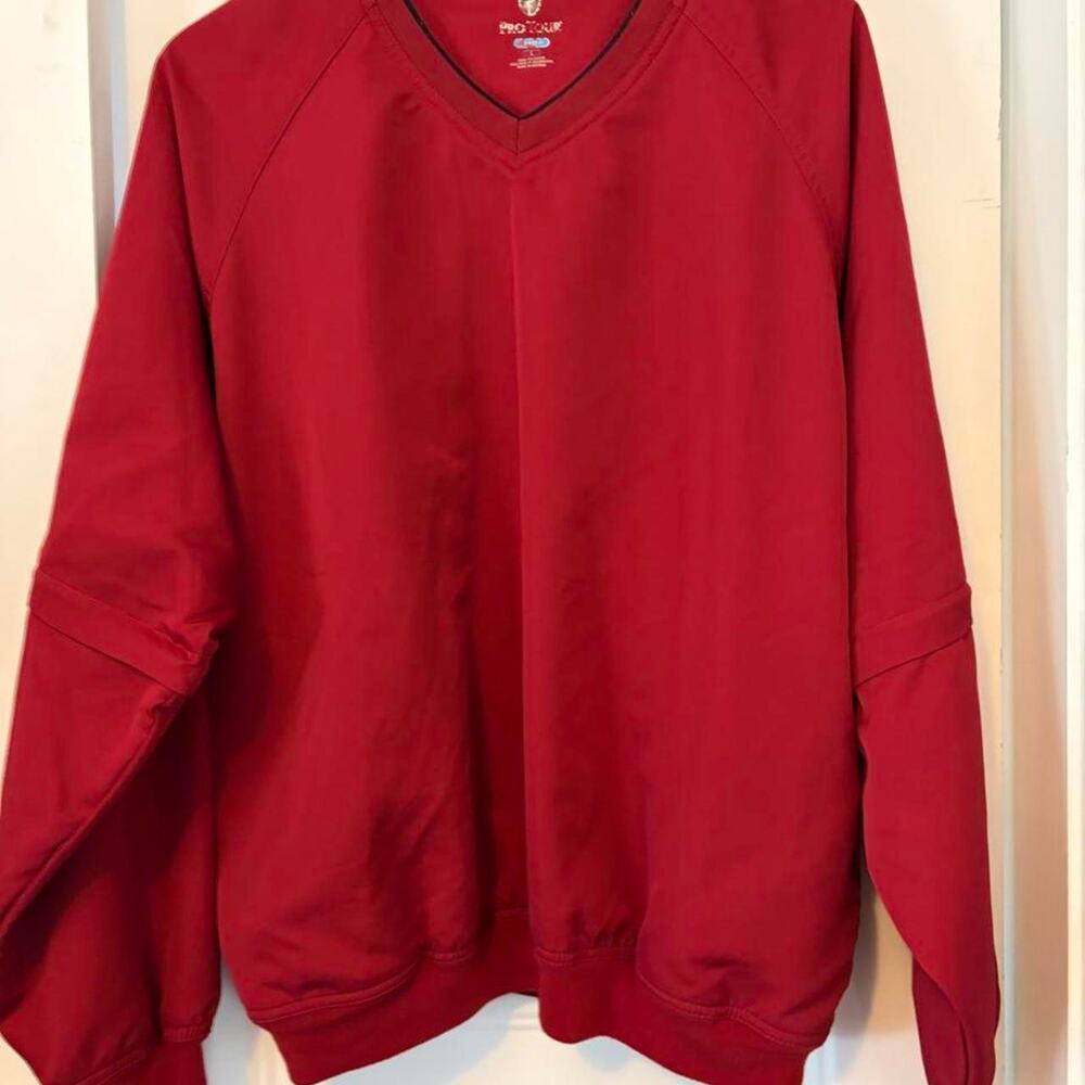 Classic pro tour golf pullover size L